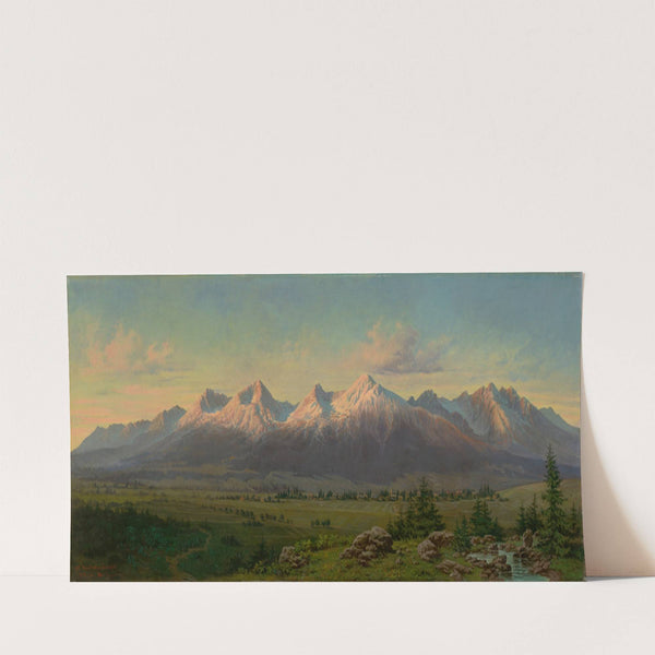 Vysoké Tatry (1887) by František Klimkovič