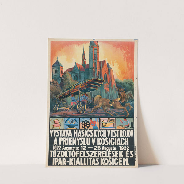 Výstava hasičských výstrojov a priemyslu v Košiciach. Tűzoltófelszerelések és ipar-kiállitás Košicén by Anonymous