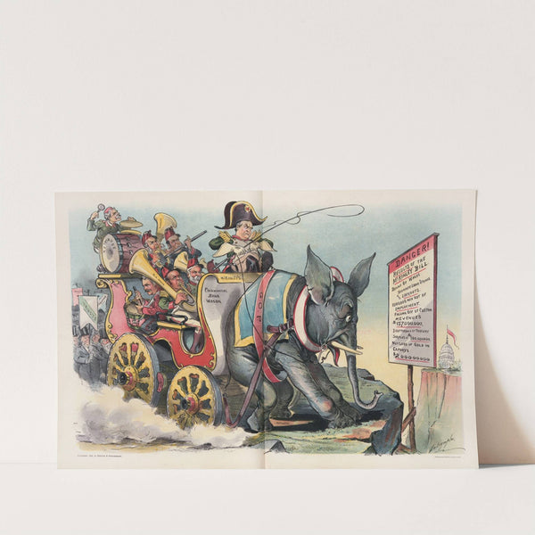 W-h-o-a!!! by Louis Dalrymple