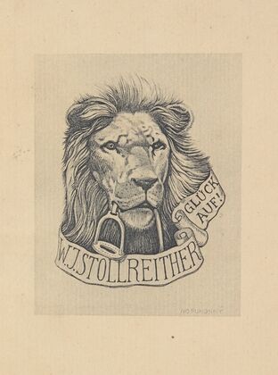 W. J. Stollreither – ekslibris (1900-1920)