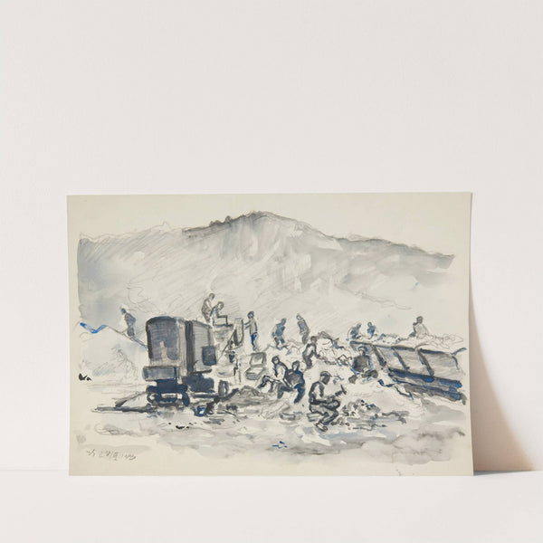 W kamieniołomie (1943) by Ivan Ivanec