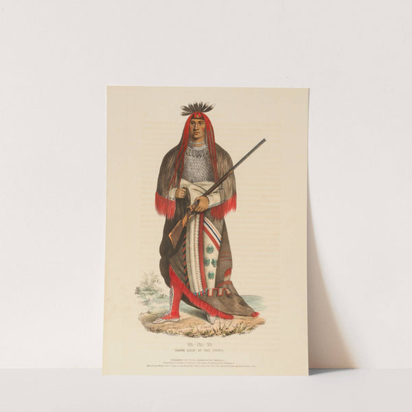 Wa-Na-Ta. Grand Chief Of The Sioux (1838) by Charles Bird King