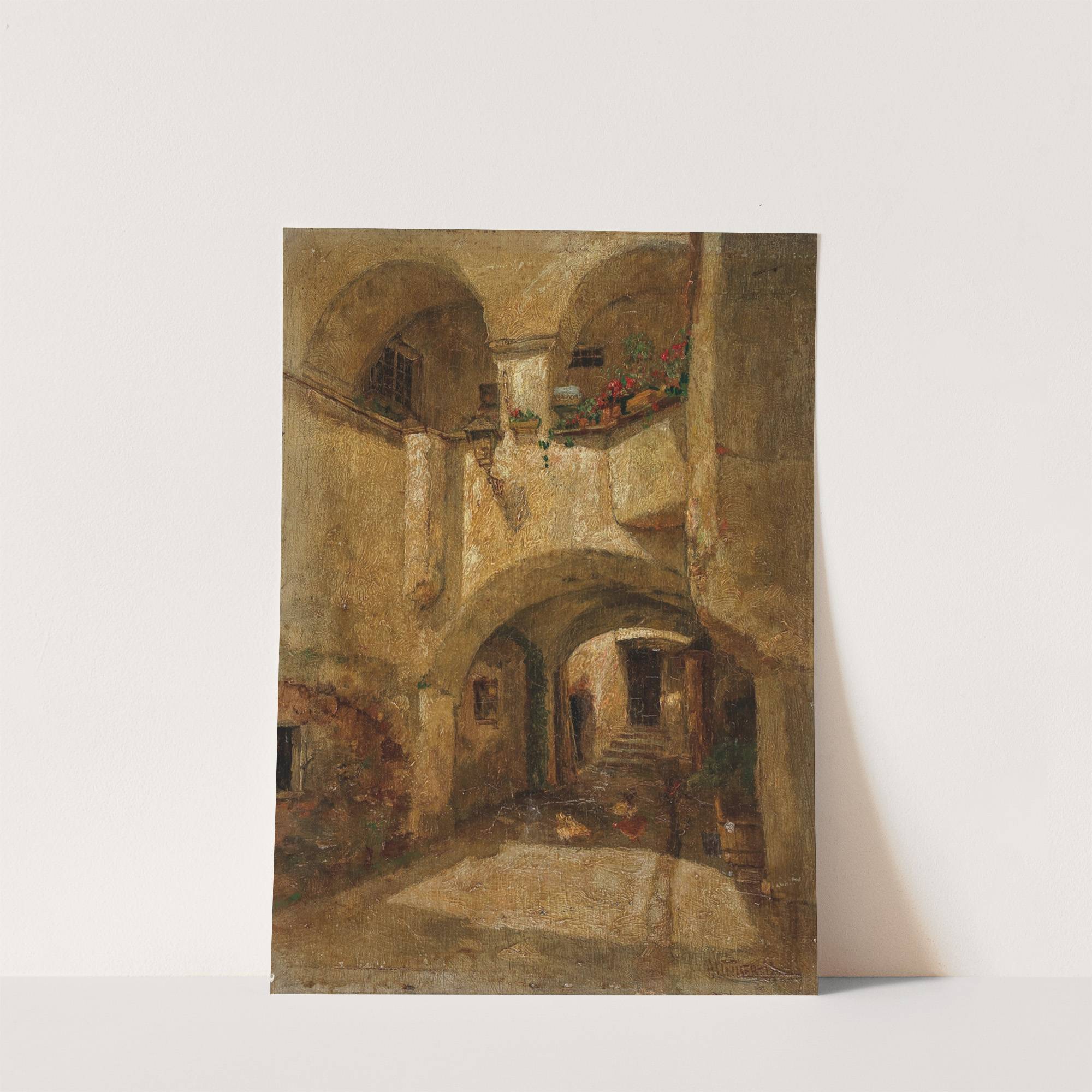 Wachauer Hof Ölstudie – ArtworkCulture Wachauer Hof Ölstudie – ArtworkCulture