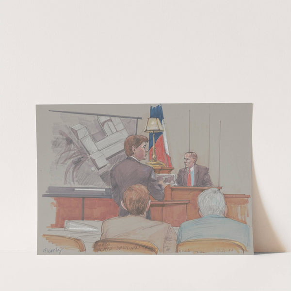 Waco Branch Davidian trial, Quarterman by Brigitte Woosley