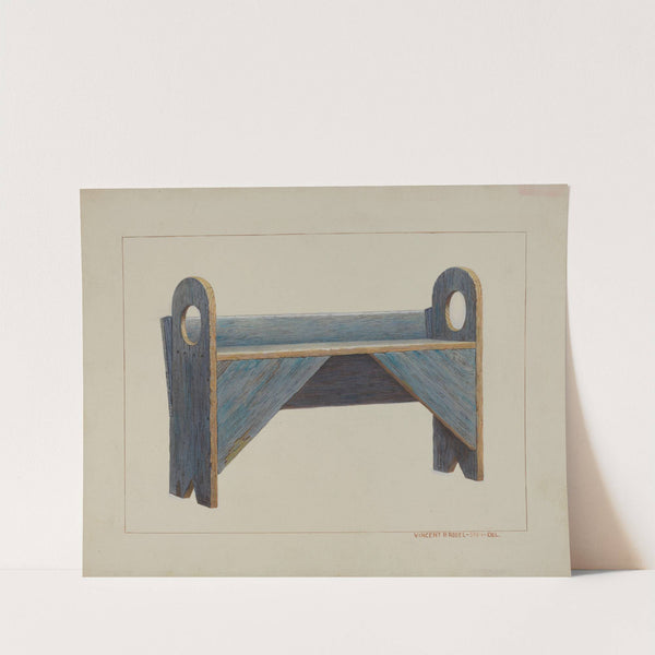 Wagon Bench by Vincent P. Rosel