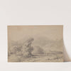 Waikanae Valley and river by William Swainson