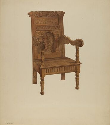 Wainscot Armchair