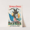 Wainwright Brewery, Buck Beer, St. Louis, MO by Heinicke-Fiegel Litho. Co.