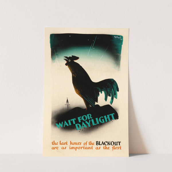 Wait for daylight. The last hours of the blackout are as important as the first by Pat Keely