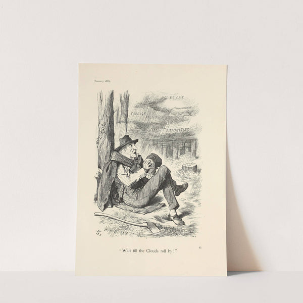 'Wait till the Clouds roll by' by Sir John Tenniel