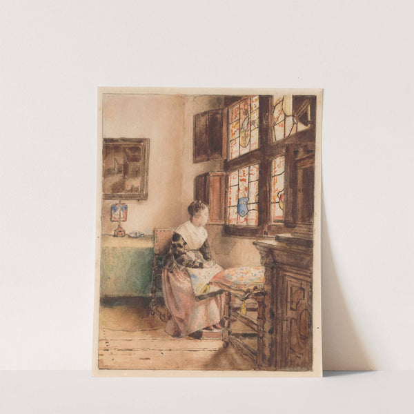 Waiting by Henri de Braekeleer