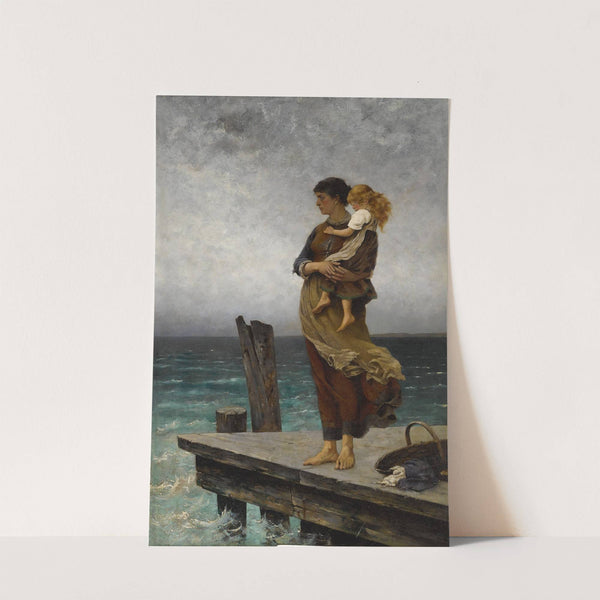 Waiting by August Hagborg