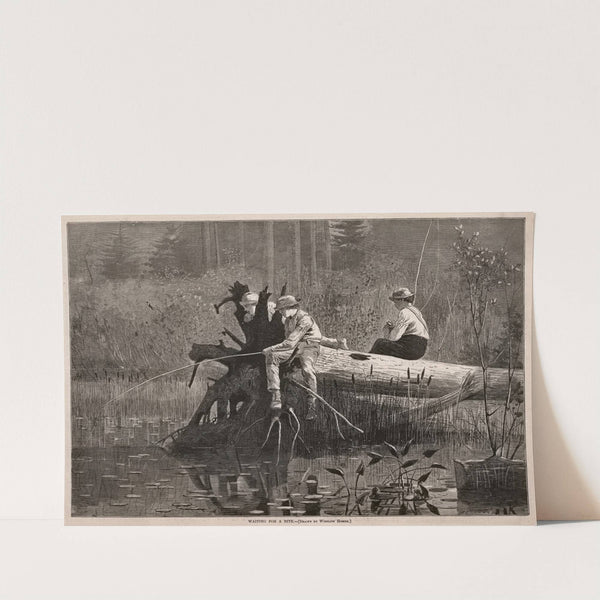 Waiting for a Bite (1874) by Winslow Homer