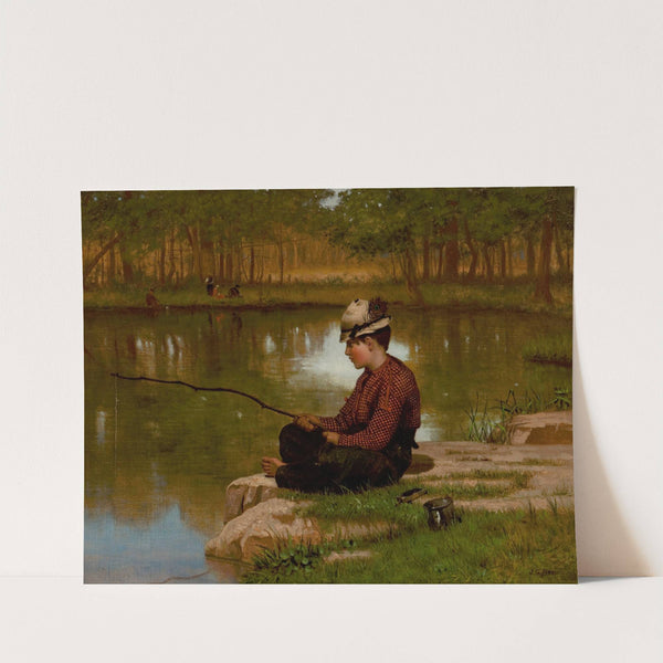 Waiting for a Bite, Central Park by John George Brown