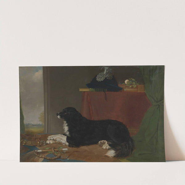Waiting For His Master (19th Century) by English School