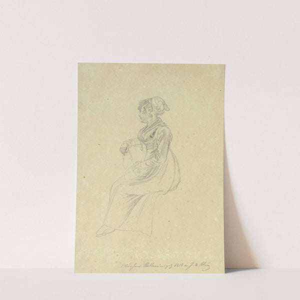 Waitress in Munich by Johann Adam Klein