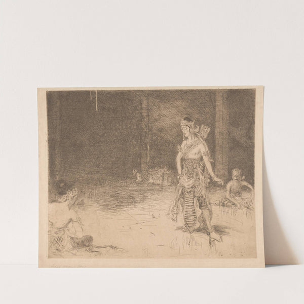 Wajang Wong. (1926) by Marius Bauer