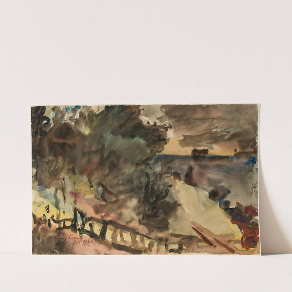 Walchensee (1923) by Lovis Corinth