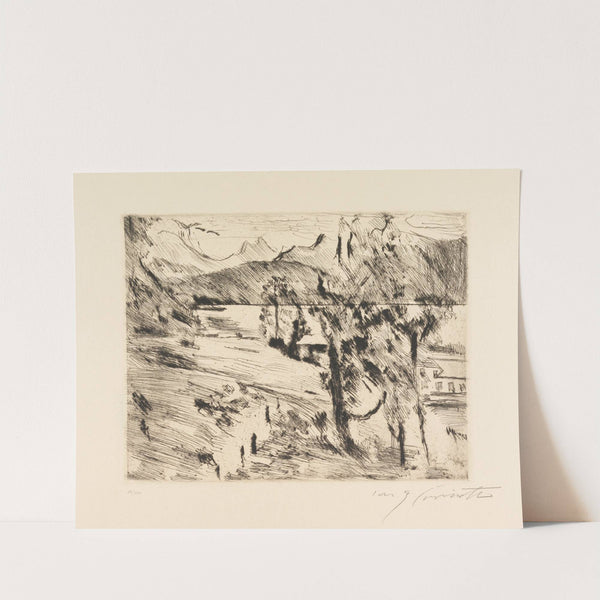 Walchensee (1923) by Lovis Corinth