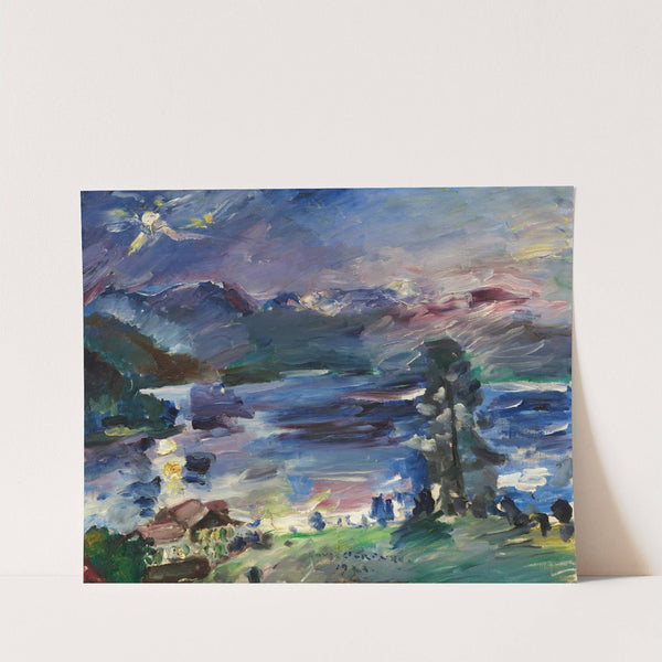 Walchensee, aufgehender Mond (1922) by Lovis Corinth