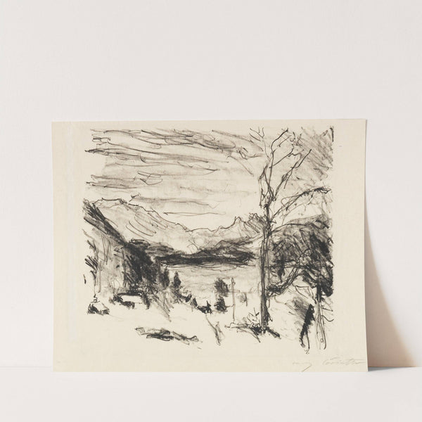 Walchensee im Nebel (1920) by Lovis Corinth