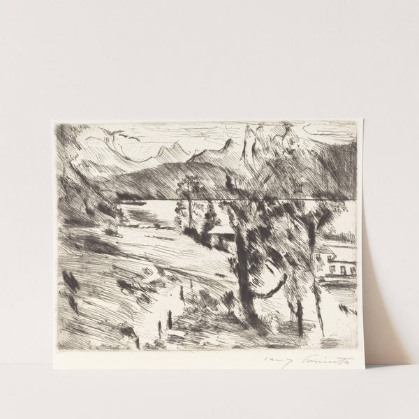 Walchensee Landscape (1919) by Lovis Corinth