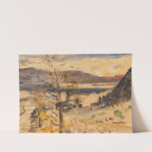 Walchensee Landschaft (1922) by Lovis Corinth