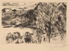 Walchensee with Jochberg (1923)