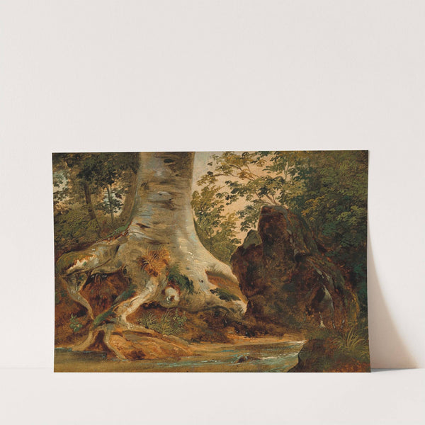 Waldbach by Friedrich Gauermann