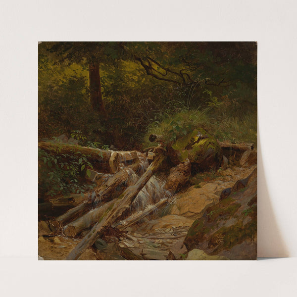 Waldbach by Gustav Osterroht