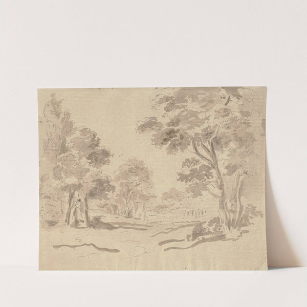 Waldgegend by Johann Georg von Dillis