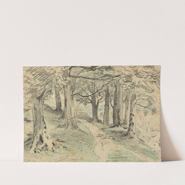 Waldinneres (1880-1890) by Tina Blau