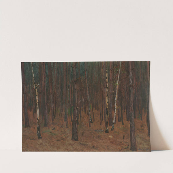 Waldinneres by Hans Tichy