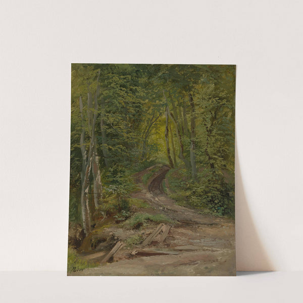 Waldinneres by Adolf Heinrich Lier