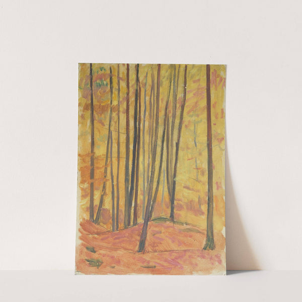 Waldinneres by Walther Gamerith