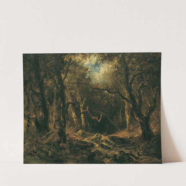 Waldinneres by Narcisse-Virgile Diaz de La Peña