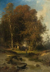 Waldlandschaft im Herbst