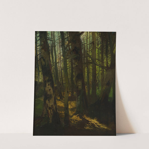 Waldlichtung by Anton Müller-Wischin