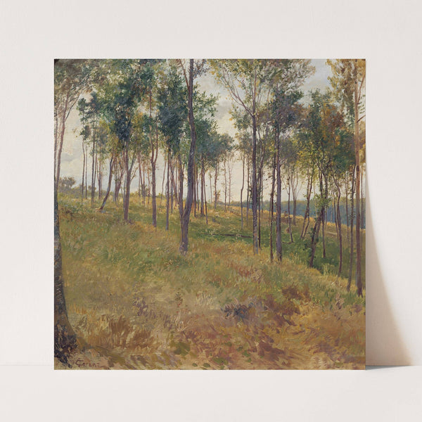 Waldmotiv bei Kritzendorf by Carl Raimund Lorenz