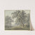 Waldpartie mit zwei Figurengruppen by Johann Heinrich Müntz