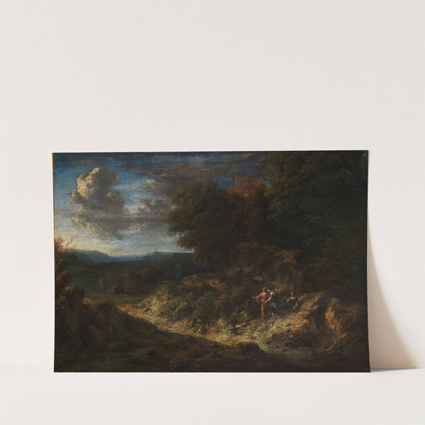 Waldrand mit Hirten by Cornelis Huysmans