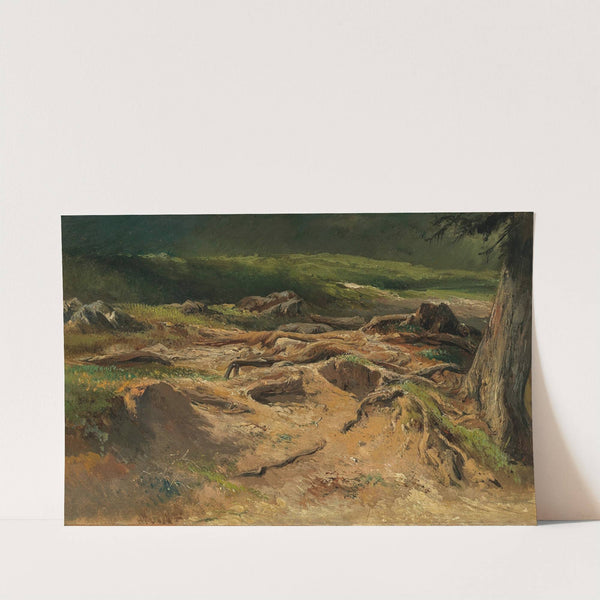 Waldstudie by Carl Franz Emanuel Haunold
