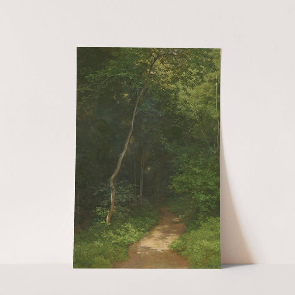 Waldweg Forest Track by Robert Zünd