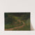 Waldwiese mit Weg und Wassertümpel by Emil Lugo