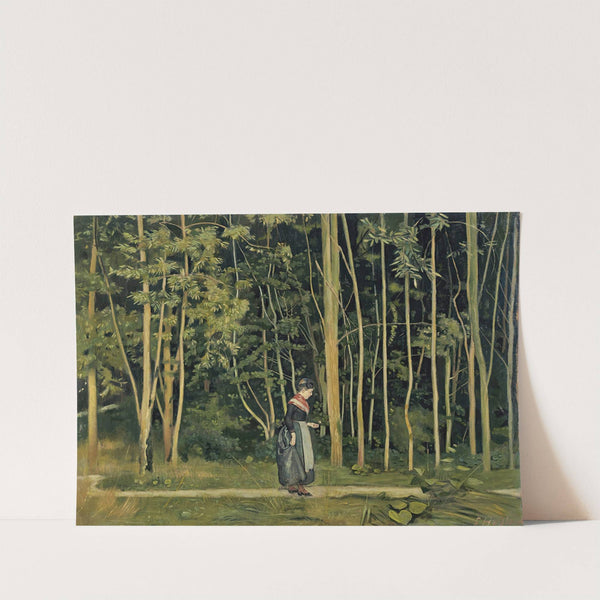 Walk Along The Border Of A Wood by Ferdinand Hodler