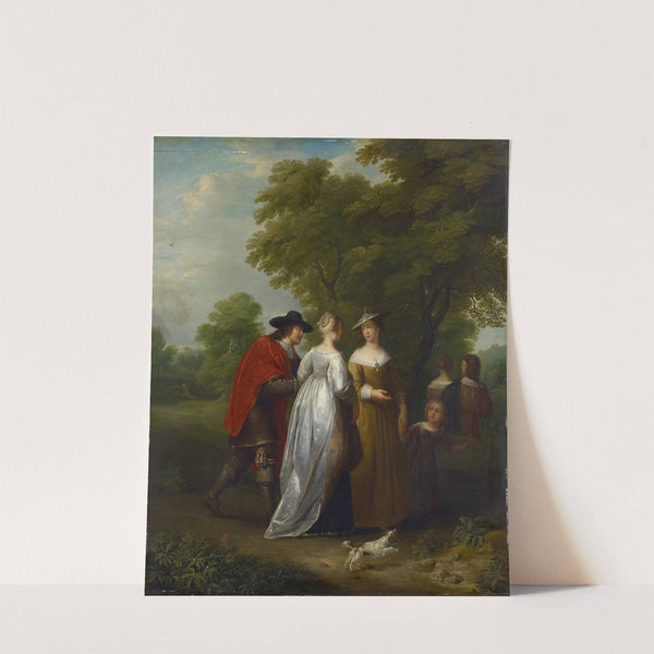 Walk by Jan Van Mieris