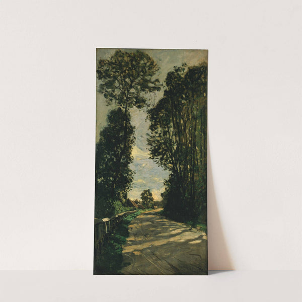 Walk (Road of the Farm Saint-Siméon) (1864) by Claude Monet
