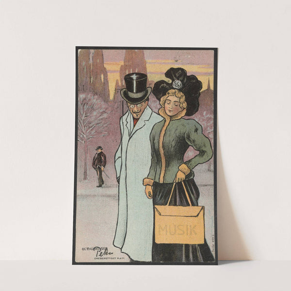 Walking Couple by Ole Christoffer Thorkelsen