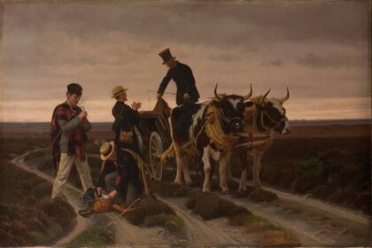 Walking trip. Jutland