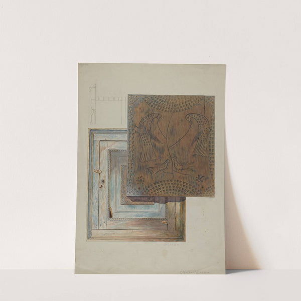 Wall Cabinet by Ethelbert Brown